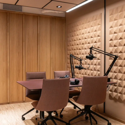 Akustikk fliser i kork