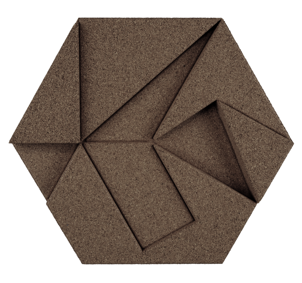Hexagon - Taupe