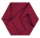 Hexagon bordeux