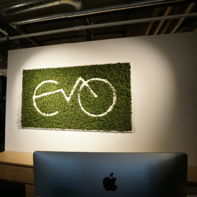 Mose logo hos Evo Elsykler på Skøyen