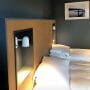 Lekker lyddempende sengegavl hos Maritim Fjordhotell i Flekkefjord