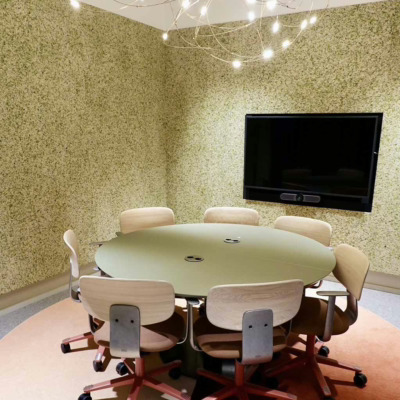 Lyddempende bespoke akustikkpanel av resirkulert reinlav