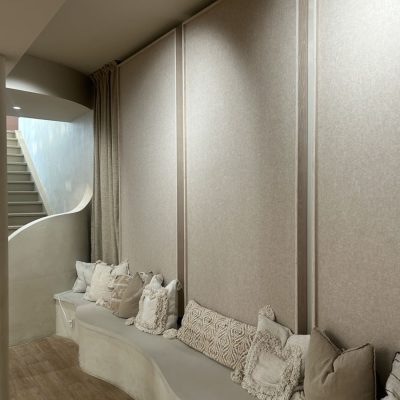 Lydabsorbenter hos frisør Jan Thomas Studio på Frogner