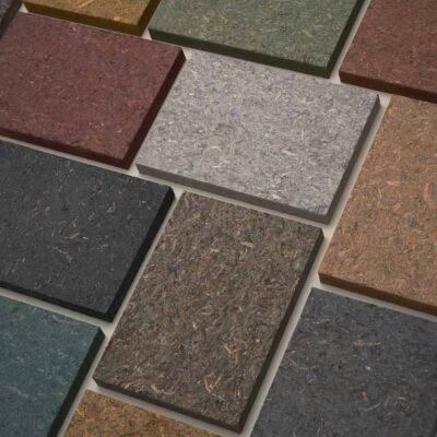 Lydpanel fra søuld i lekre farger